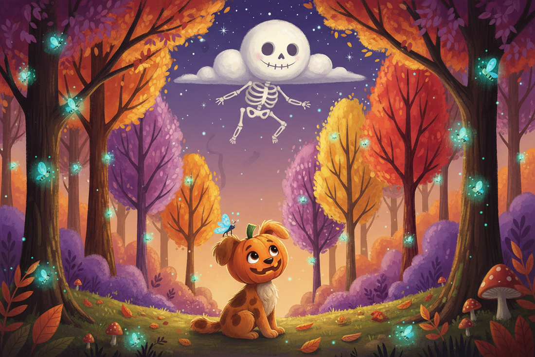 Skeleton Cloud Seen Near Shufflebug Forest 💀🌲